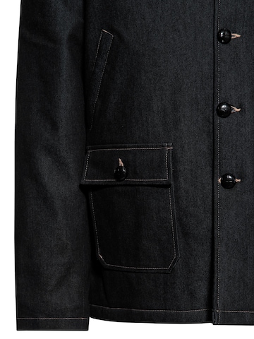 King Kerosin Winter Jacket in Black