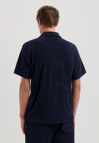 Fit confort Chemise 'Myron' Dstrezzed en bleu