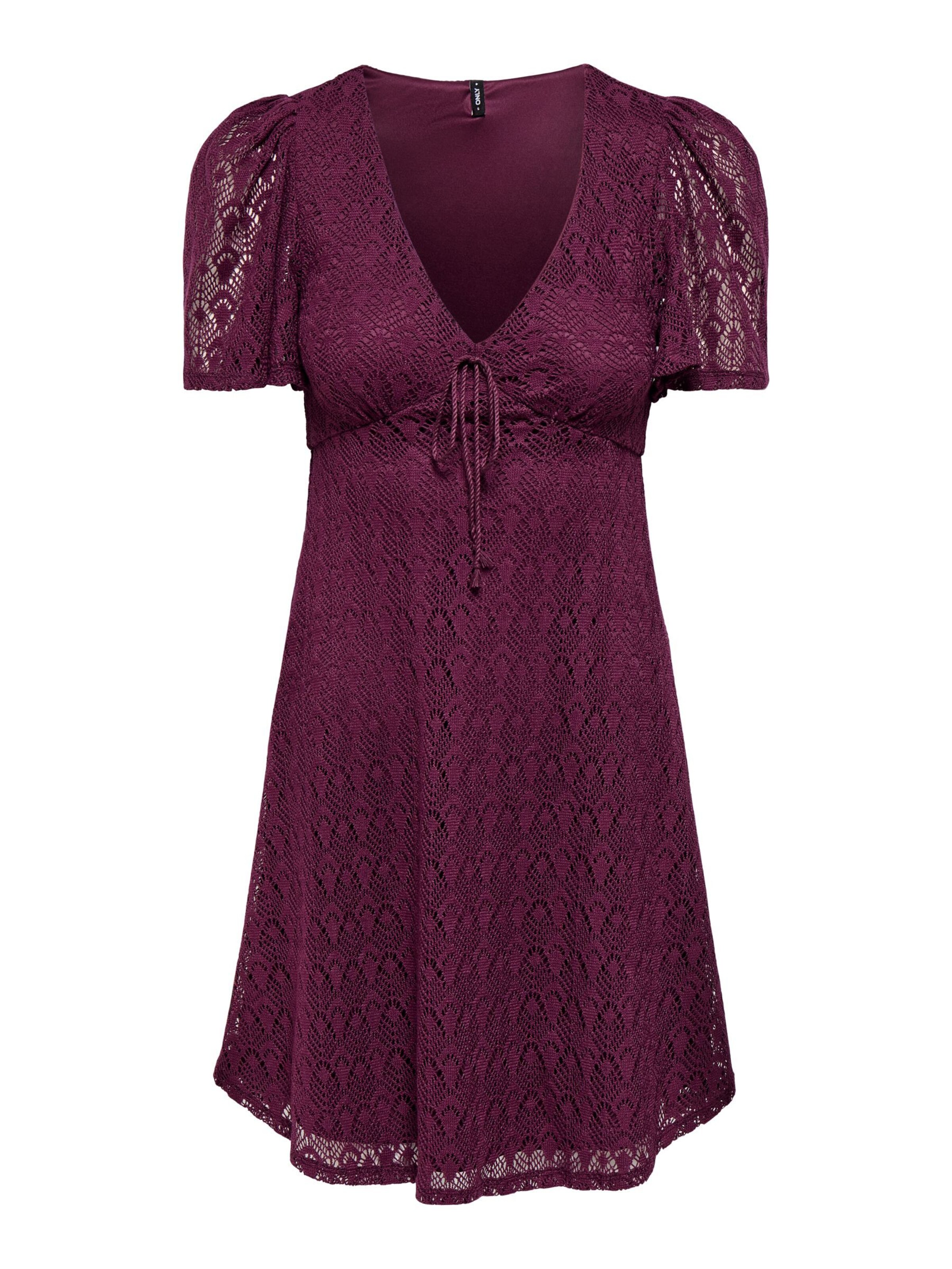 Robe 'ONLDaniella' ONLY en violet : devant