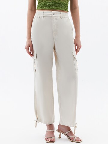 Regular Pantalon cargo OXXO en gris : devant