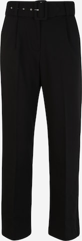 Vero Moda Petite Pleated Pants 'Cecilie' in Black: front