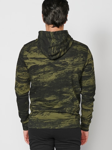 Sweat-shirt KOROSHI en vert