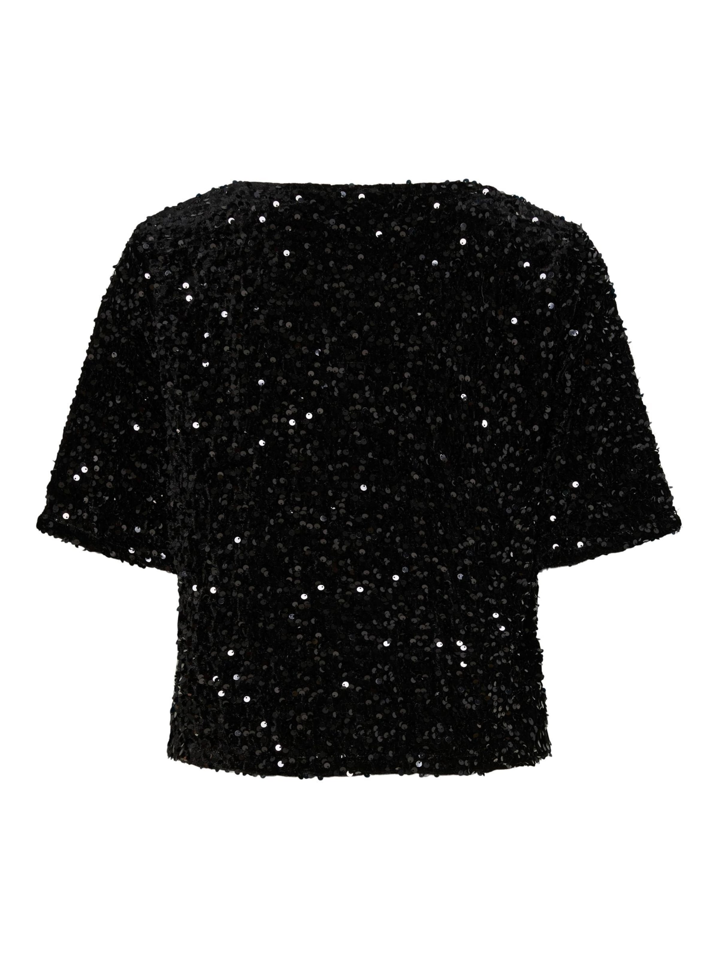 PIECES - Blusa 'PCKAM' em preto