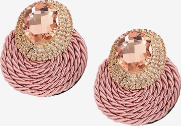 SOHI Σκουλαρίκια ' Raagini ' σε ροζ: μπροστά