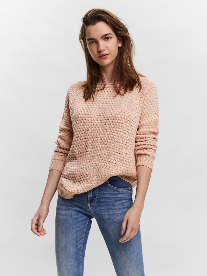 Sweaters & Knitwear VERO MODA Basic sweaters Pink