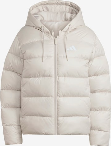 balts ADIDAS SPORTSWEAR Sporta jaka 'ESS': no priekšpuses