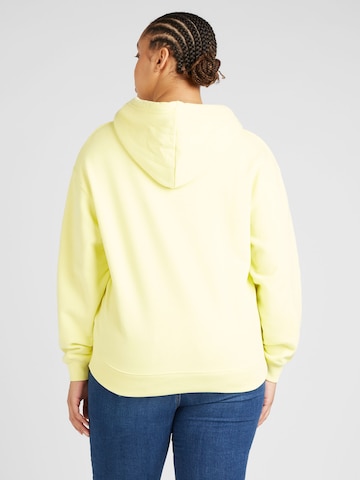 Tommy Hilfiger Curve - Sweatshirt em amarelo