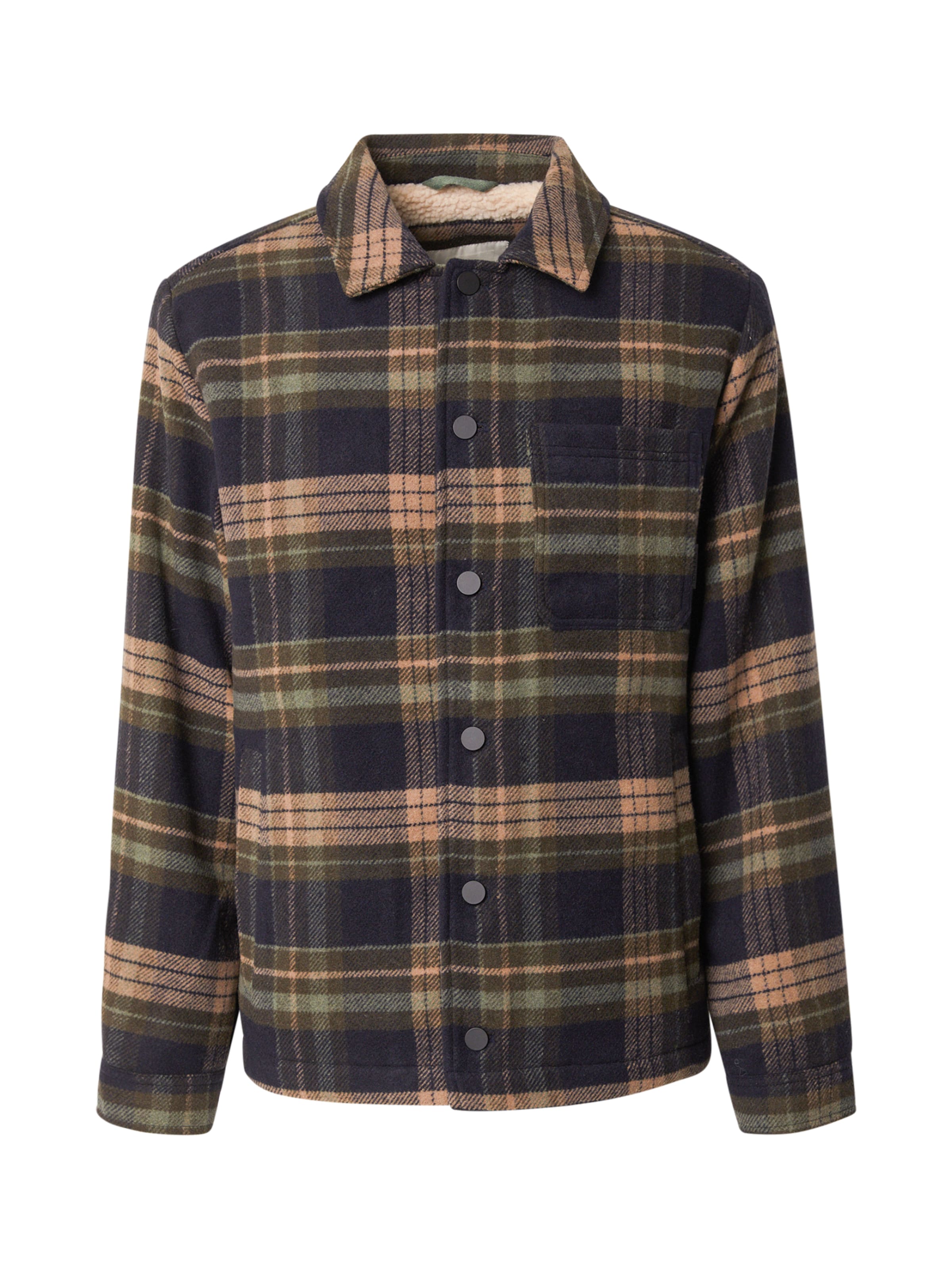 BLEND Jacke 'BHELROY' in Grün: Vorderseite