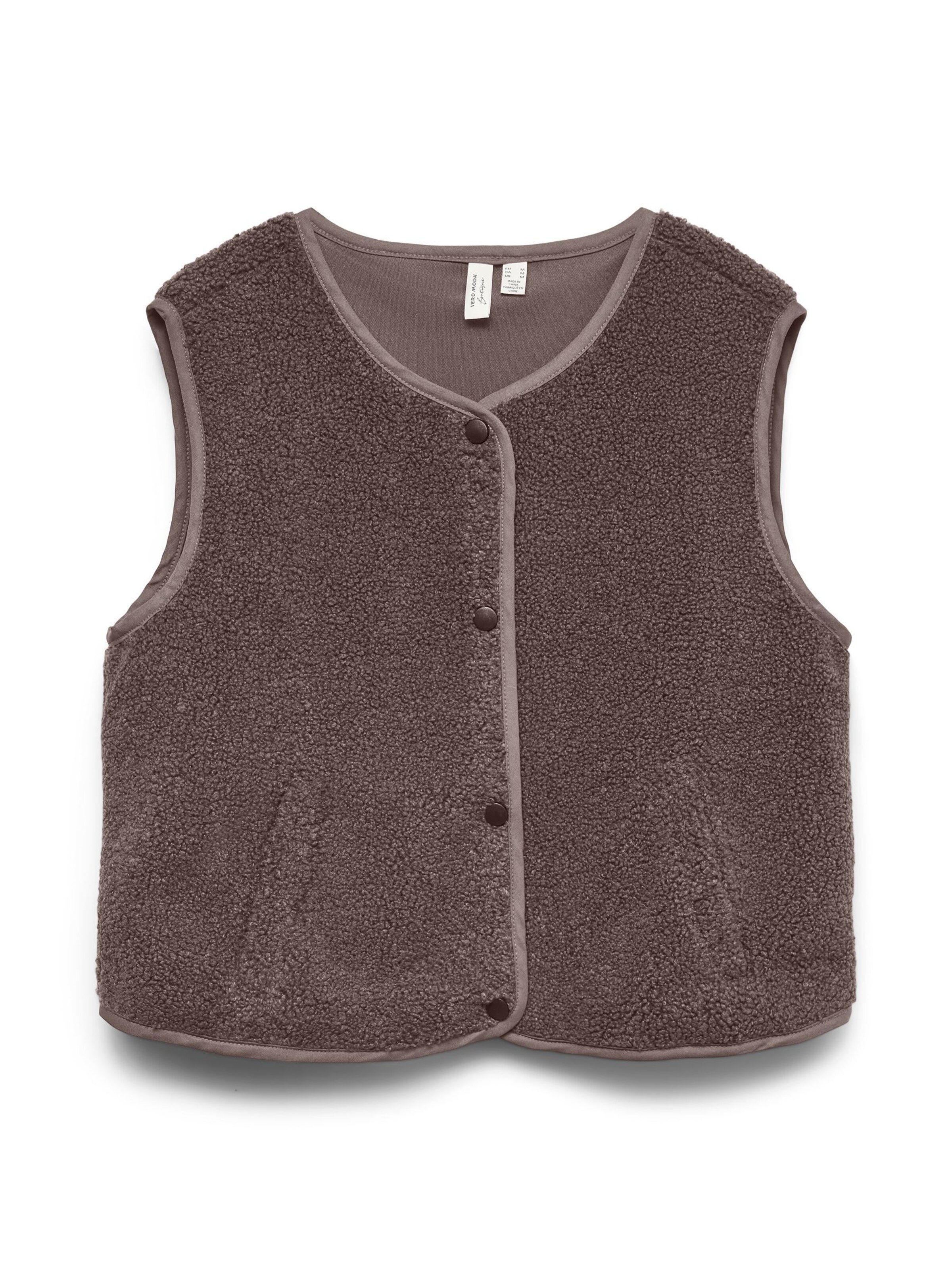 VERO MODA Knitted vest 'VMGILLY' in S in Brown, Item view