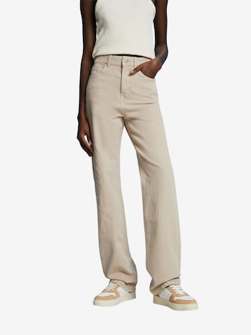 ESPRIT Bootcut Hose in Beige