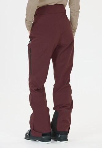 Whistler Regular Skihose 'Waitoro' in Rot