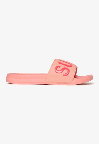 Superdry Muiltjes 'Core' in Roze