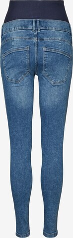 Vero Moda Maternity Skinny Jeans 'Sophia' in Blau