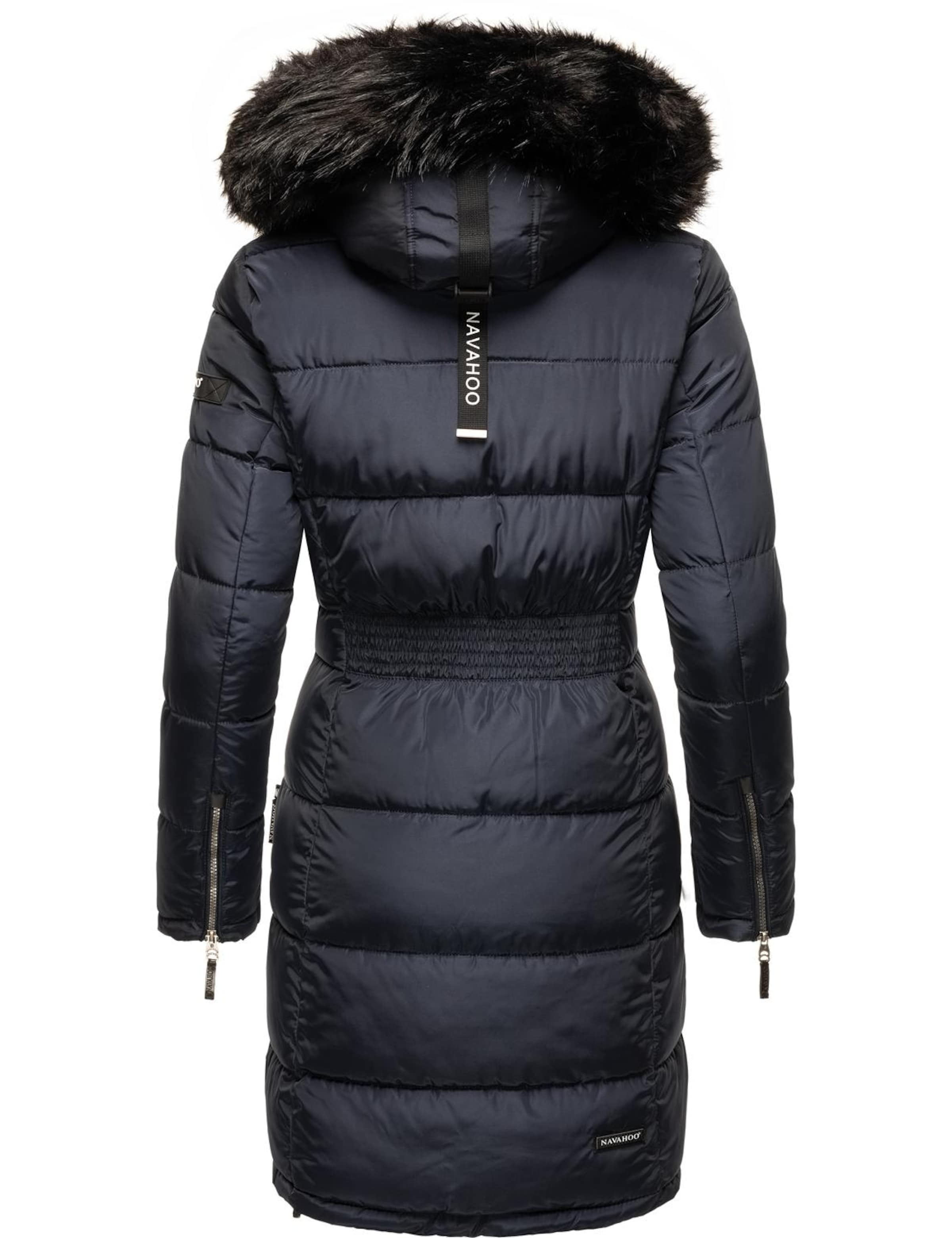 NAVAHOO Зимнее пальто 'Sinja' в Синий