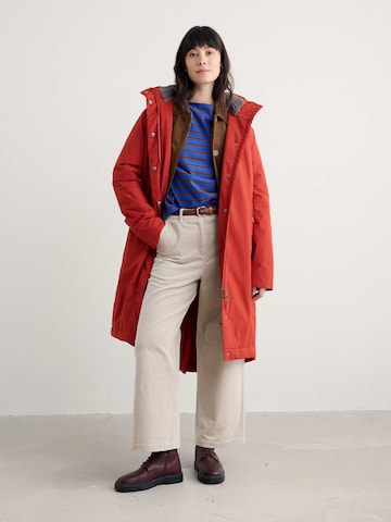 Cappotto di mezza stagione 'Janelle' di Seasalt Cornwall in rosso