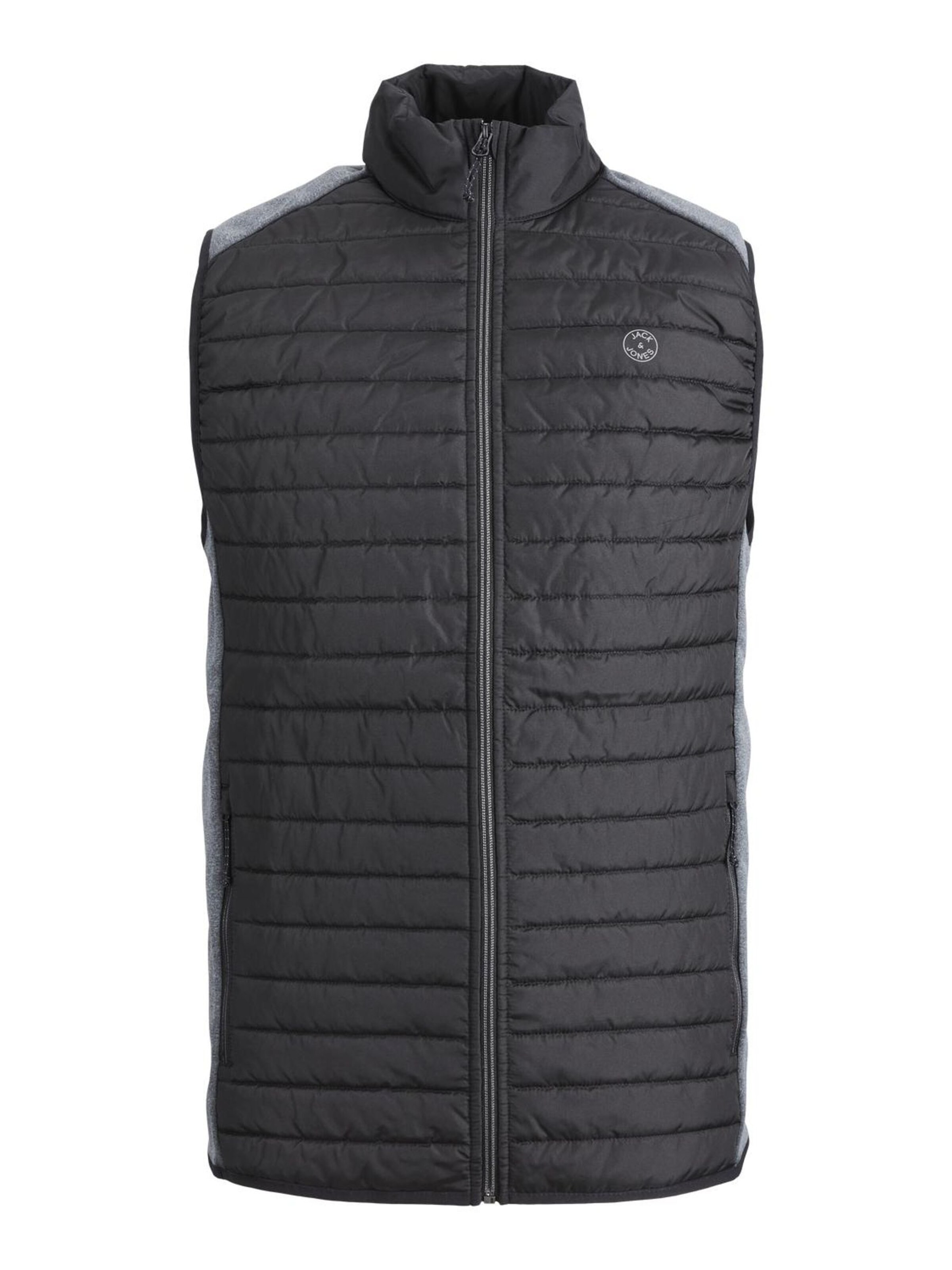 Gilet JACK & JONES en noir : devant