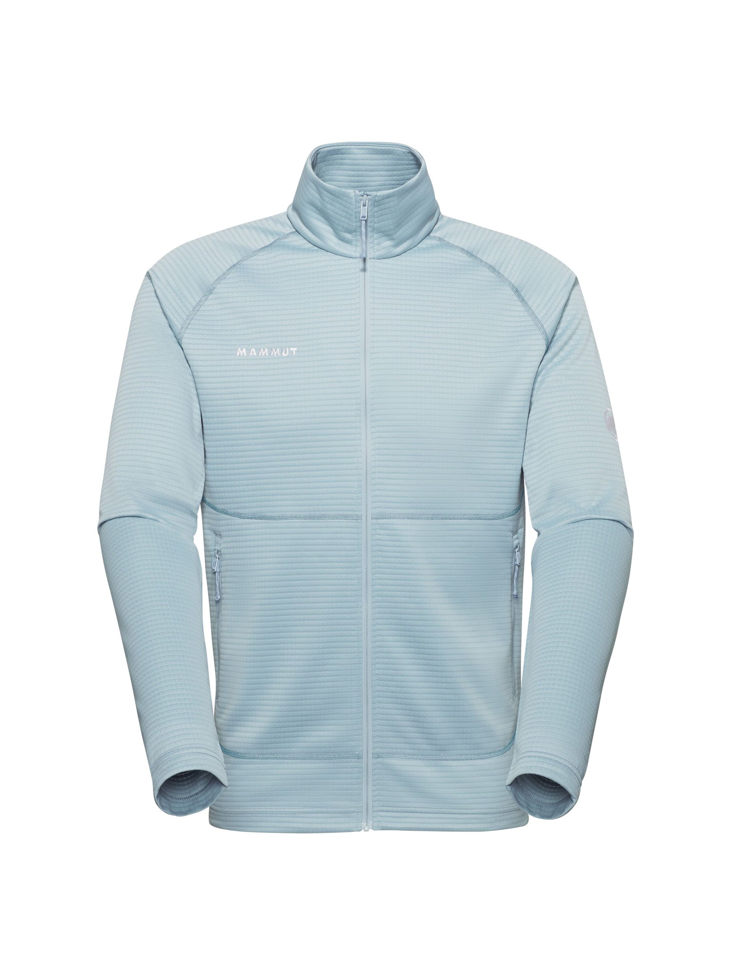 MAMMUT Athletic Fleece Jacket 'Crag' in Blue: front