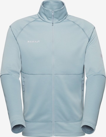 MAMMUT Funktionsfleecejacke 'Crag' in Blau: Vorderseite