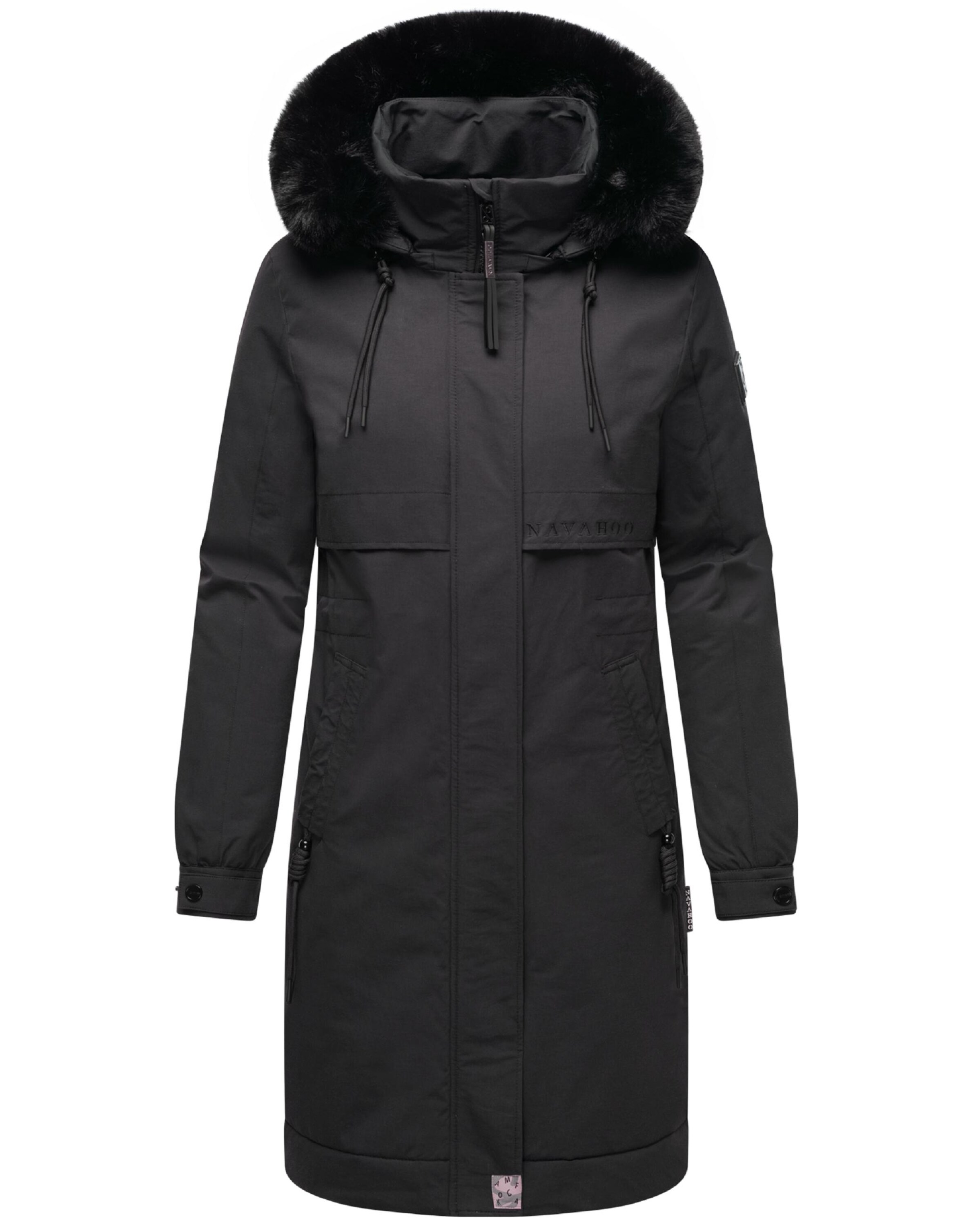NAVAHOO Átmeneti kabátok 'Kaltwetterretter' - fekete
