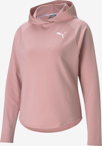 Sweat de sport PUMA en rose : devant