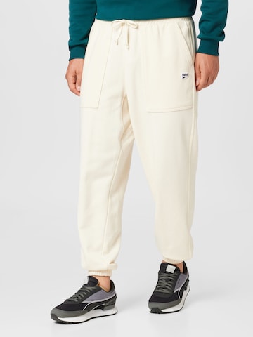PUMA Tapered Pants 'Downtown' in Beige: front
