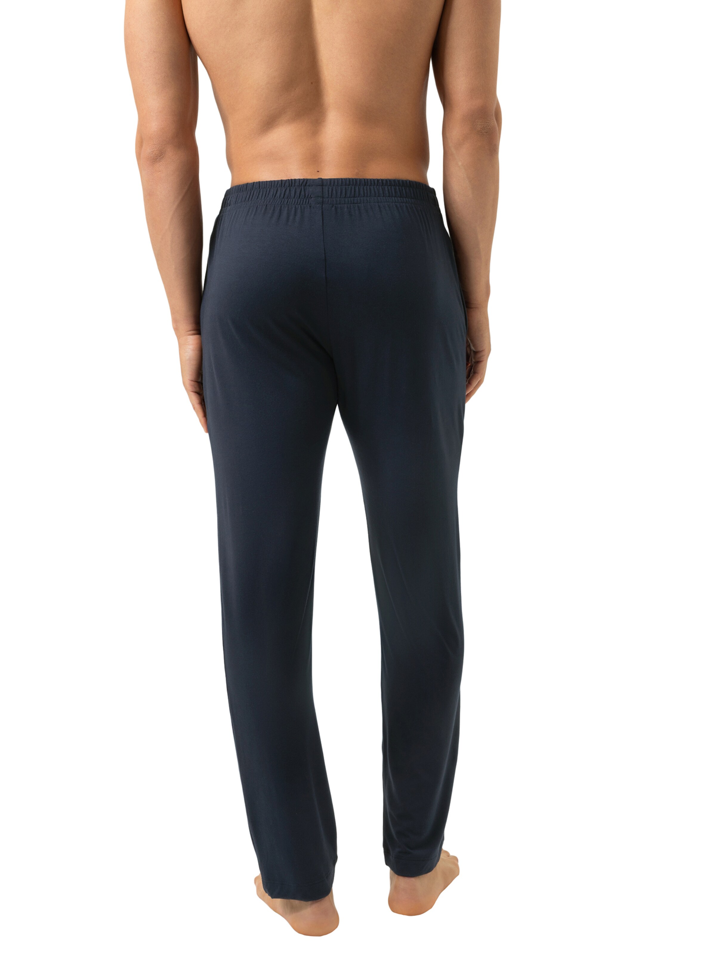 Mey Pyjamabroek 'Jefferson' in Blauw