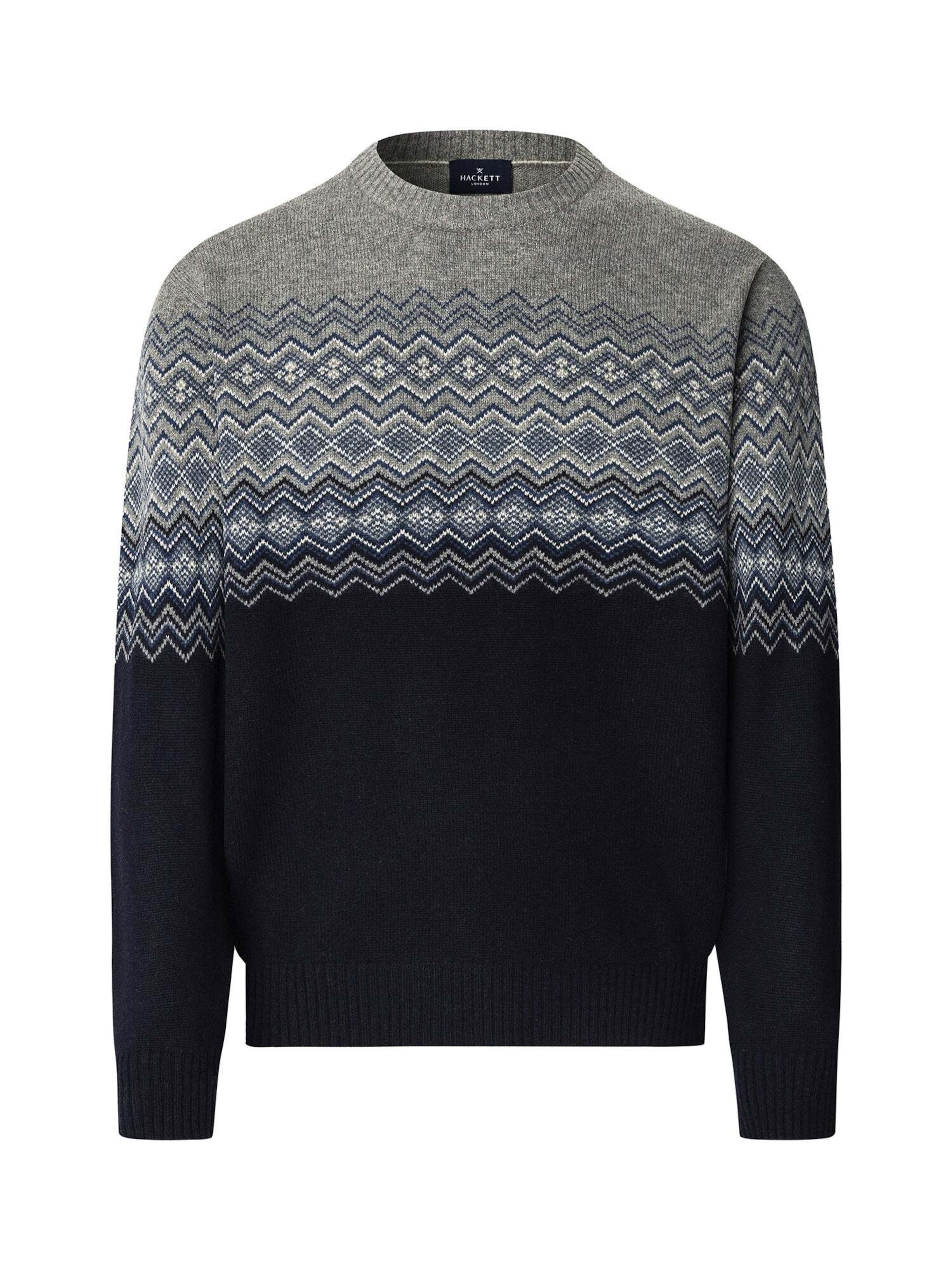 Hackett London Pullover in Blau: Vorderseite