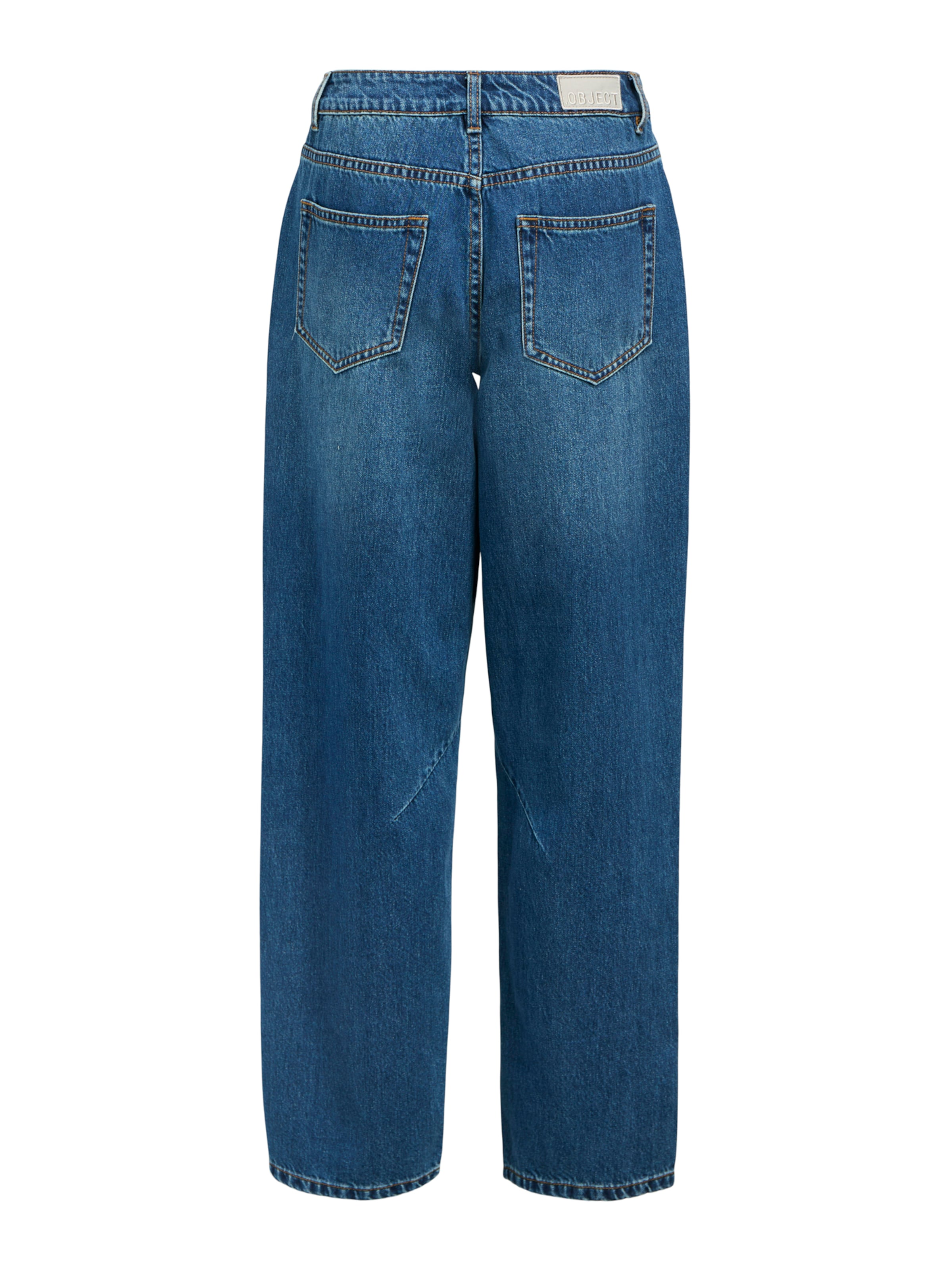OBJECT Baggy Jeans 'OBJMIU ZOE' in Blue