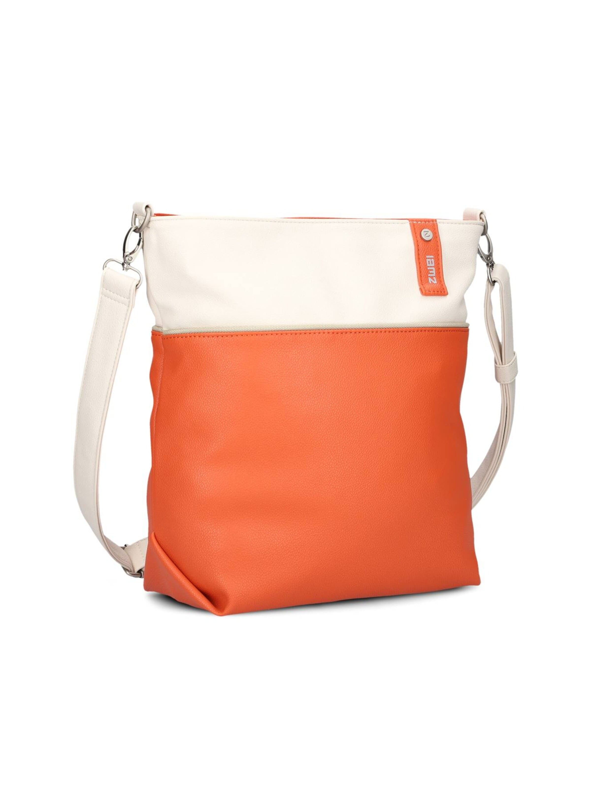 ZWEI Crossbody Bag 'JANA J12' in Orange