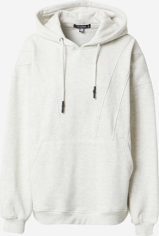 Missguided Sweatshirt in White: front