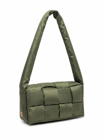 COLLEZIONE ALESSANDRO Shoulder Bag 'Recycle' in Green: front