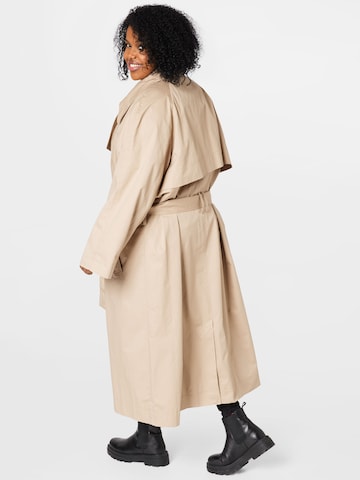 Manteau mi-saison 'JULIE' Forever New Curve en beige