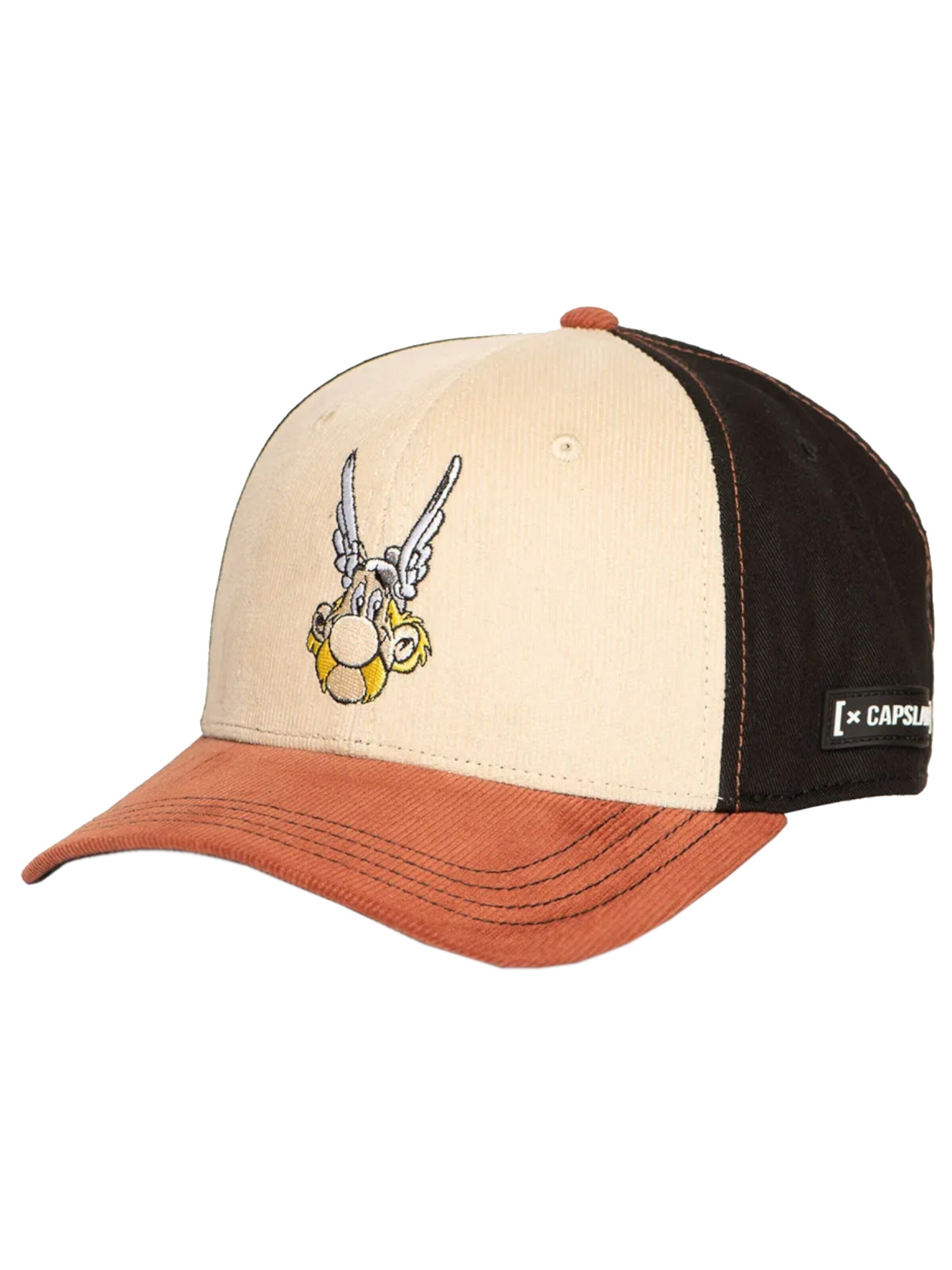 Casquette 'Capslab Asterix' Capslab en beige : devant