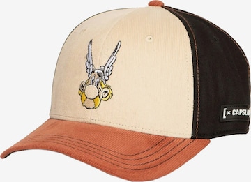 Casquette 'Capslab Asterix' Capslab en beige : devant