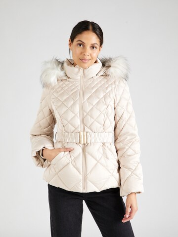 GUESS Jacke 'Olga' in Beige: predná strana