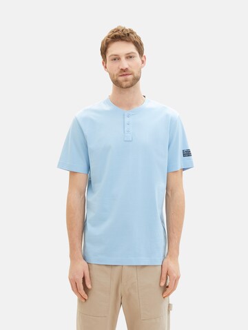 TOM TAILOR T-Shirt in Blau: predná strana