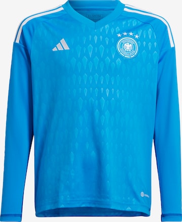 ADIDAS PERFORMANCE Funkční tričko 'Germany Tiro 23 Goalkeeper' – modrá: přední strana