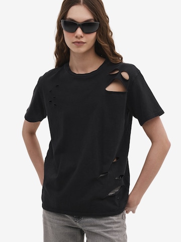 No Matter What Shirt in Black: front