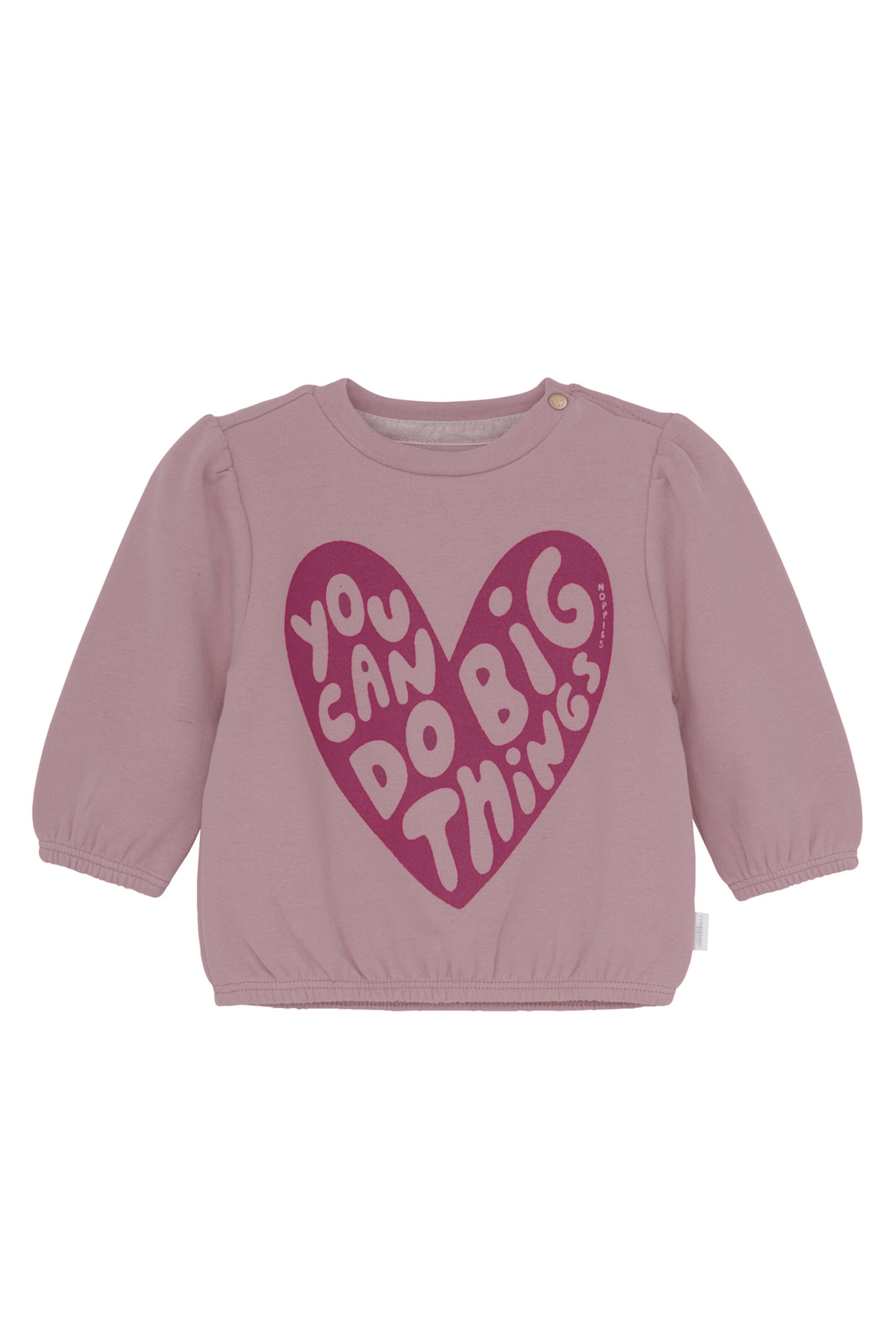 Noppies Sweatshirt 'Tuscaloosa' in Purple: front