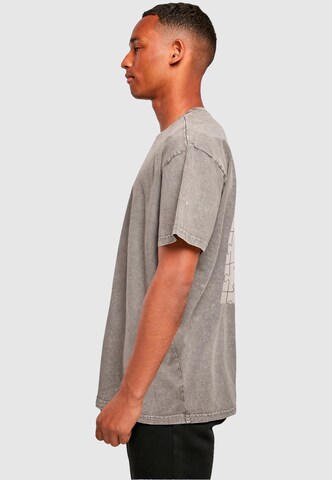 Merchcode Shirt 'Missing Piece' in Grey