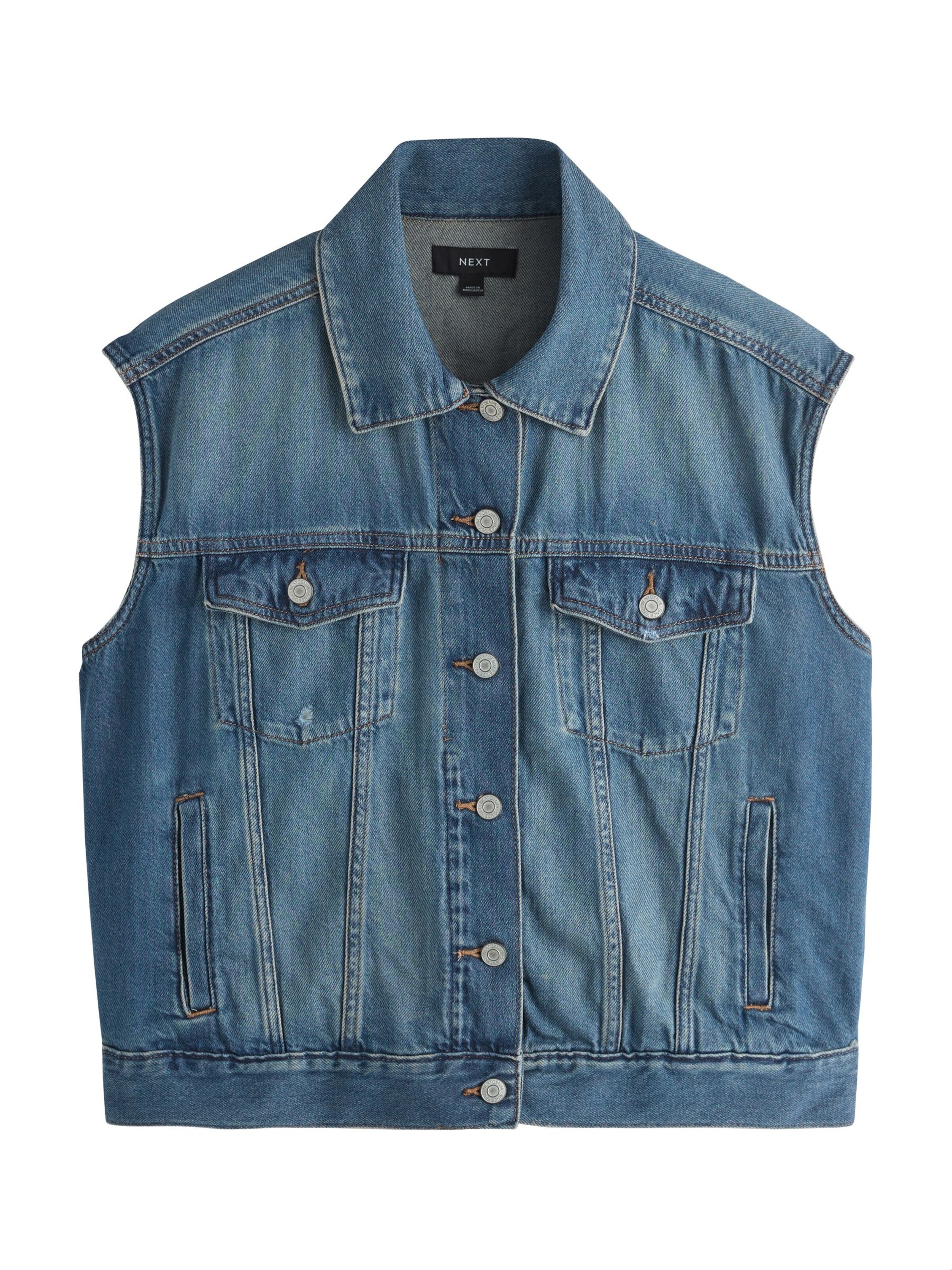Next Chaqueta de entretiempo en S en azul denim, Vista del producto