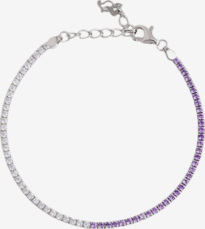 So Chic Armband in lila / silber, Produktansicht