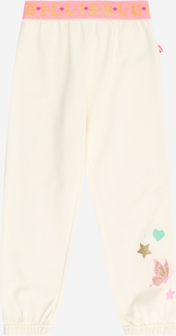 Tapered Pantaloni di Billieblush in beige: frontale