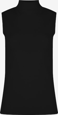 Evoni Top in Schwarz: Vorderseite