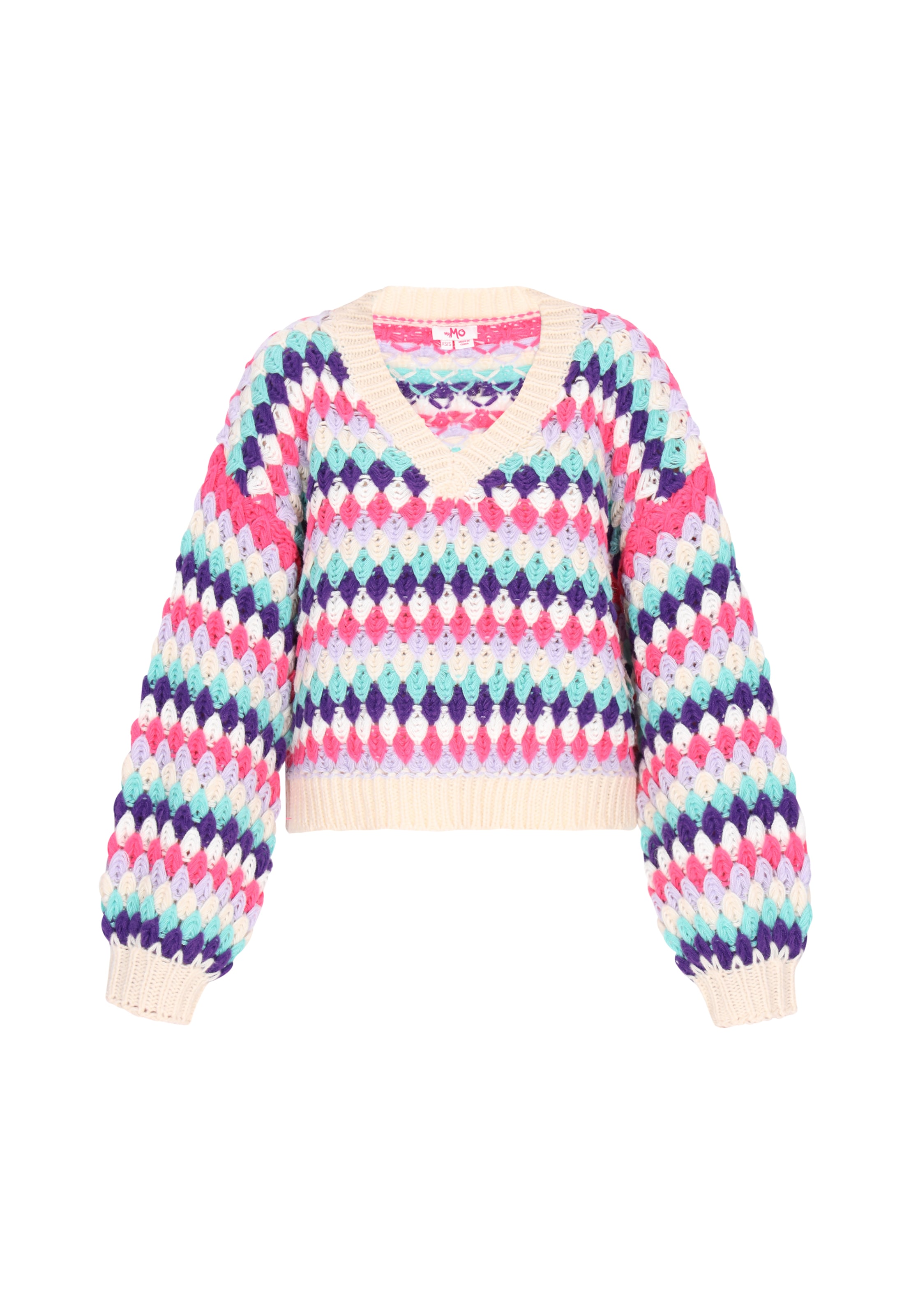 MYMO Oversize pulóver 'Young Fashion' - vegyes színek: elől