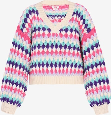 MYMO Pullover i overstørrelse 'Young Fashion' i blandingsfarvet: forside