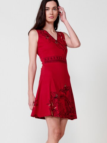 KOROSHI Dress in Red: front