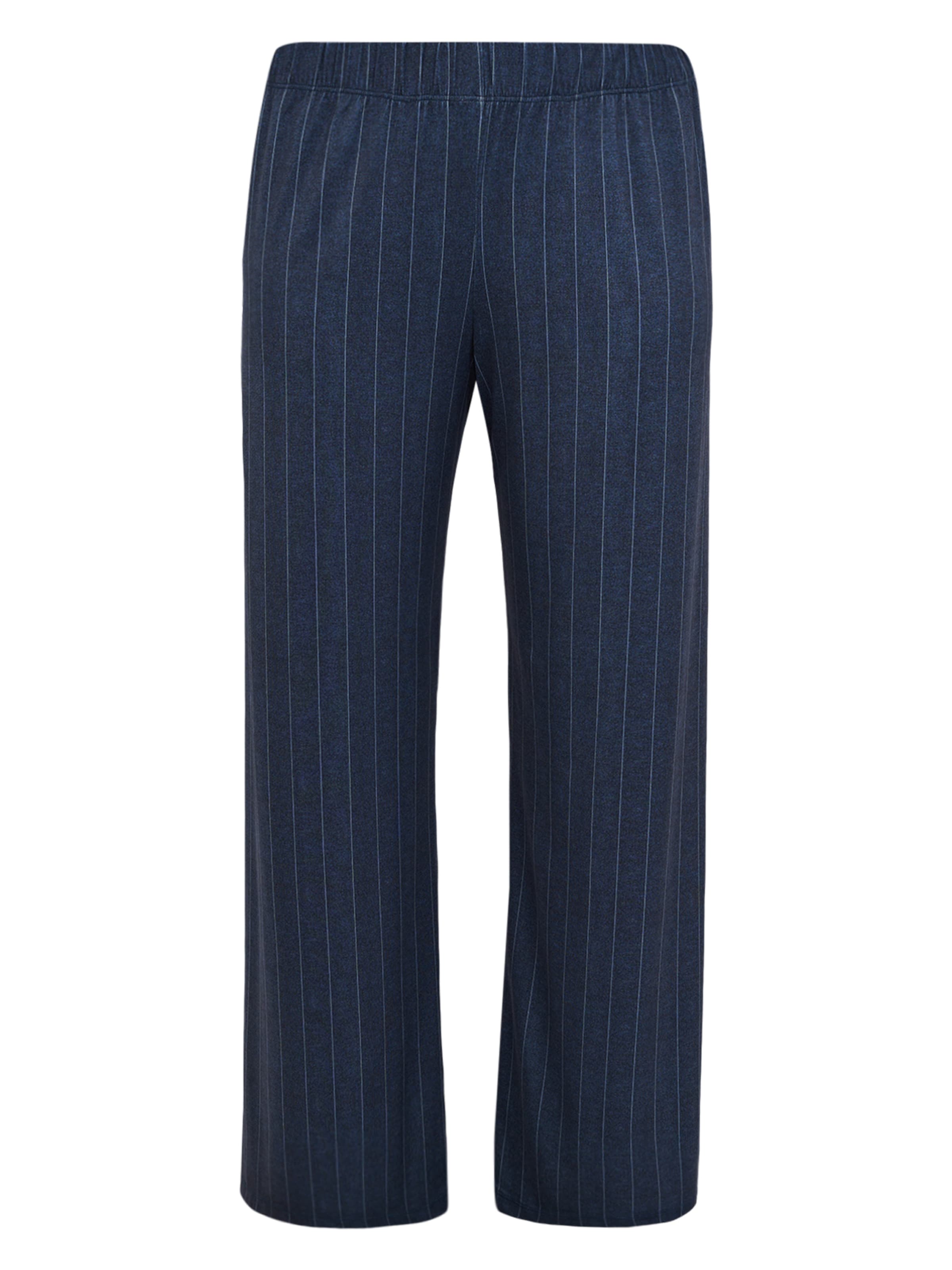 YOEK Regular Broek in Blauw: voorkant