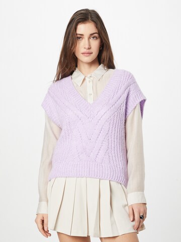 Mavi Sweater in Purple: front