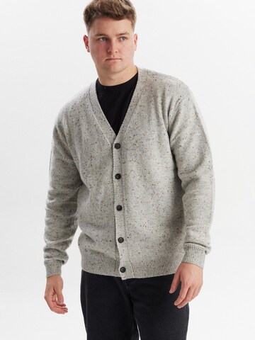 Dxnmxrk Knit Cardigan 'DXFranker' in Grey: front